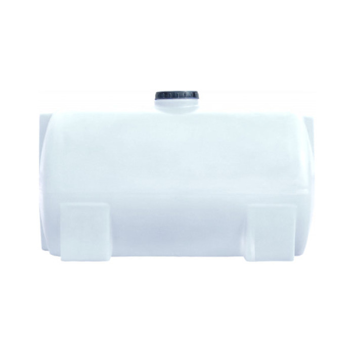 Ємність для води Пласт Бак горизонтальна харчова 200 л біла (2106)