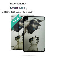 Чохол до планшета BeCover Smart Case Samsung Galaxy Tab A11 Plus SM-X236B 11.0" Cat (714014)