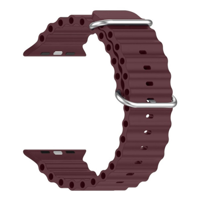 Ремінець до смарт-годинника Armorstandart Ocean Band для Apple Watch 49/46/45/44/42 (Series 1-3) Wine Red (ARM74250)