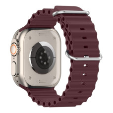 Ремінець до смарт-годинника Armorstandart Ocean Band для Apple Watch 49/46/45/44/42 (Series 1-3) Wine Red (ARM74250)
