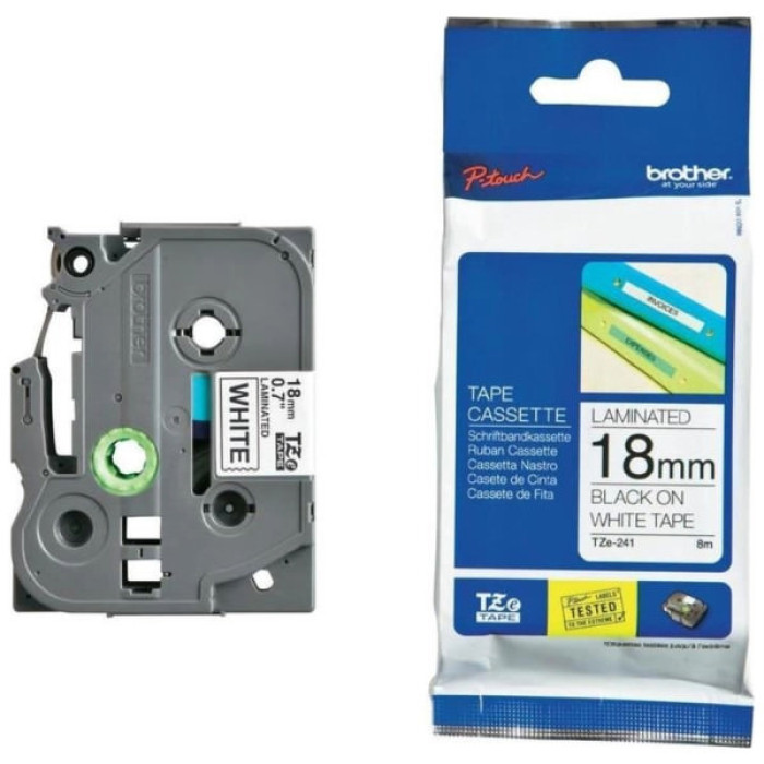 Стрічка для принтера етикеток Brother TZE241