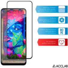 Скло захисне ACCLAB Full Glue Xiaomi Redmi Note 12R Black (1283126589836)