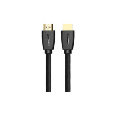 Кабель мультимедійний HDMI M to HDMI M 2.0m braided HD118 black Ugreen (40410)
