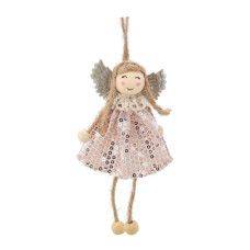 Ялинкова іграшка Chomik Фея 13х7 см, біла (5900779900530_2)