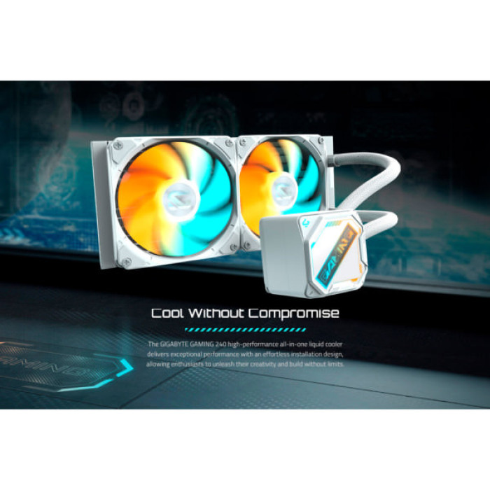 Система рідинного охолодження GIGABYTE GP-GME 240I