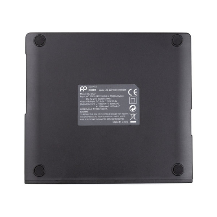 Зарядний пристрій для фото PowerPlant Canon Dual BP-A30 (CH980291)