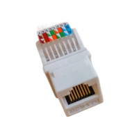 Модуль Keystone RJ45 UTP кат. 5е, Slim, безінструментальний Kingda (KD-KJ2047UC5E)