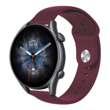 Ремінець до смарт-годинника Armorstandart Silicone Watch Strap 22mm Marsala (ARM80665)