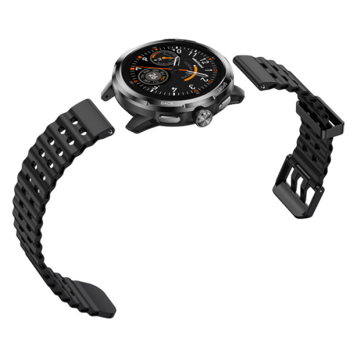 Смарт-годинник Ulefone Armor Smart Watch Pro Black Захищений смарт-годиник (6975326662826)