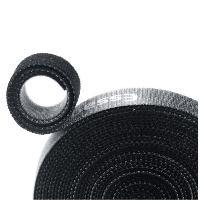 Набір для кріплення стрічка-липучка Cable Organizer 3m Black Essager (EXD-LXC01)