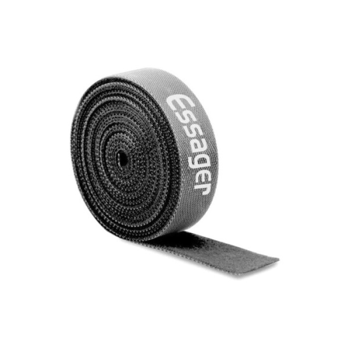 Набір для кріплення стрічка-липучка Cable Organizer 3m Black Essager (EXD-LXC01)