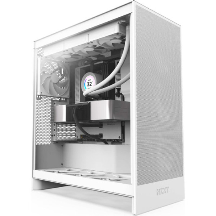 Корпус NZXT H7 Flow All White (CM-H72FW-01)