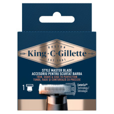 Аксесуари до машинок для стрижки Gillette King C. Gillette Style Master Blade Насадка на тример для бороди (7702018602148)