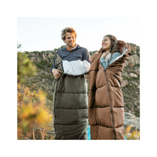 Спальний мішок Naturehike U350 NH20MSD07 Hollow Cotton Right Brown (6927595767221-R)