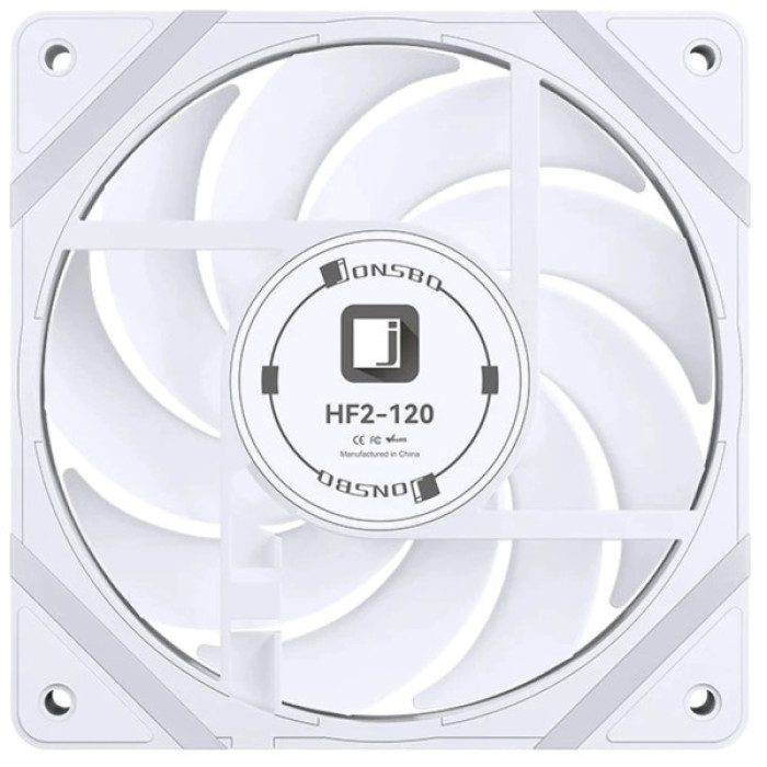 Кулер до корпусу JONSBO HF2-120W ARGB White