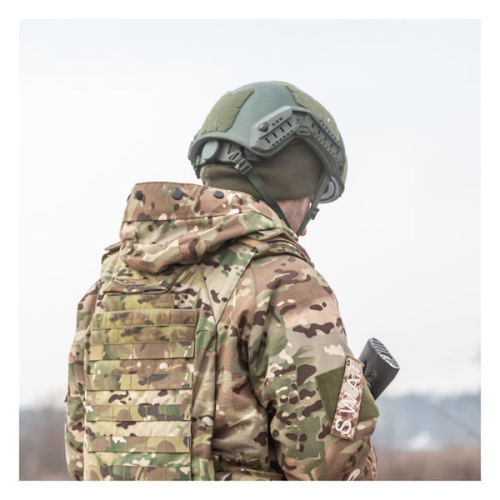 Шолом військовий Ukrainian Armor FAST Устраш 2.0, розмір XL, зелений (FAST2XLRG)