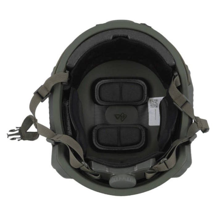 Шолом військовий Ukrainian Armor FAST Устраш 2.0, розмір XL, зелений (FAST2XLRG)
