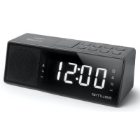 Настільний годинник Muse Радіо-годинник з USB чорний (M-172 BT)