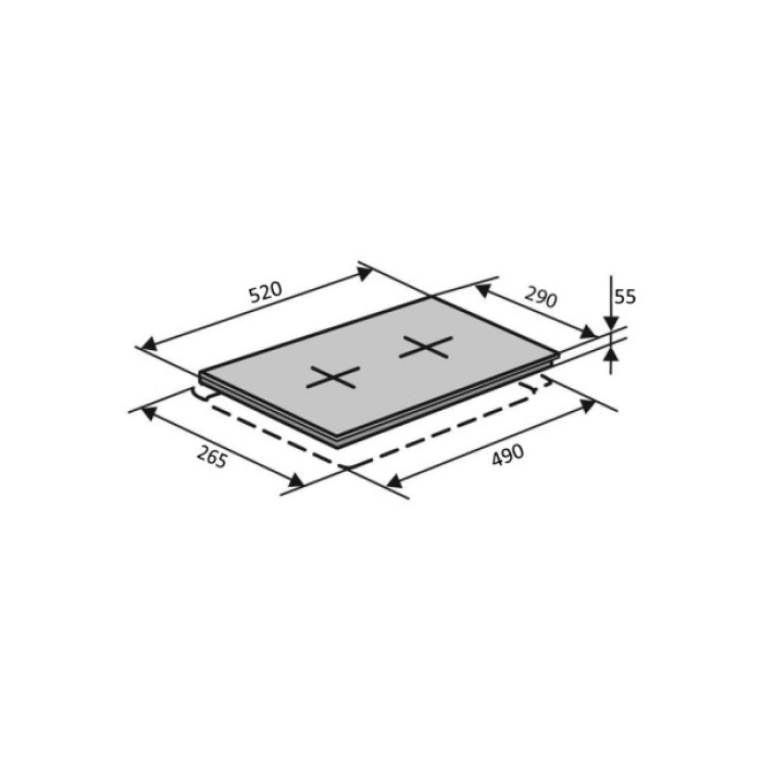Варочна поверхня Ventolux HI 32 TC FBS FZ SL