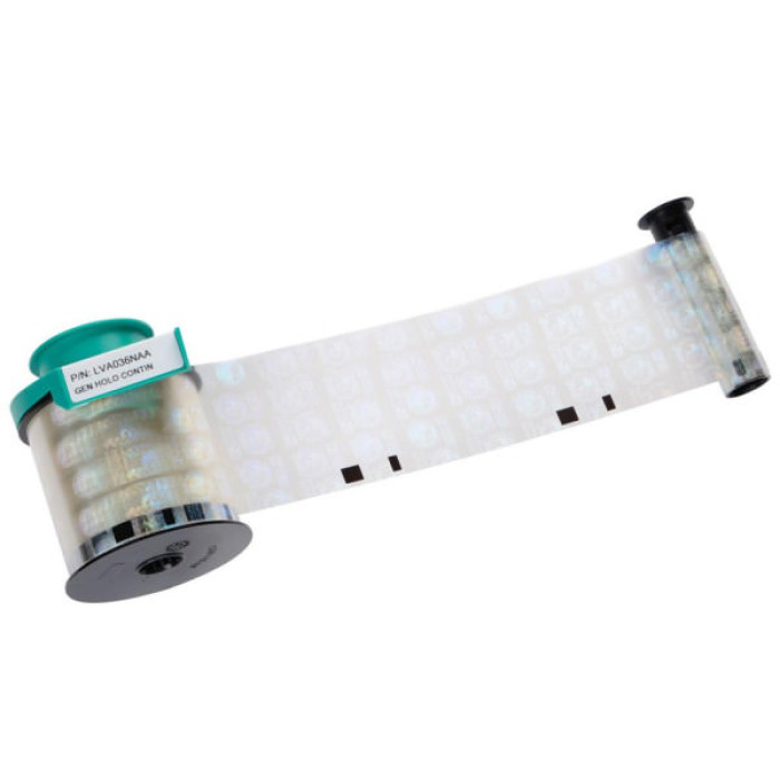 Ріббон Evolis з голограмою у вигляді глобусів, 1200 відбитків (LVA036NAA)