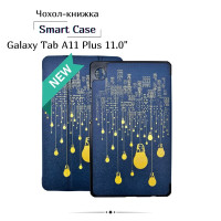 Чохол до планшета BeCover Smart Case Samsung Galaxy Tab A11 Plus SM-X236B 11.0" Night Light (714018)