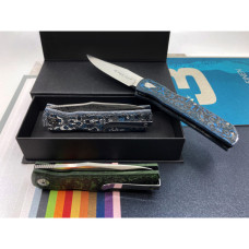 Ніж Maserin Power, Magnacut, fat carbon arctic blue (502/BM)