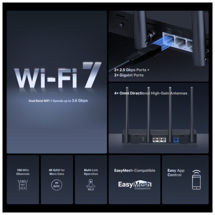 Маршрутизатор Mercusys MR27BE