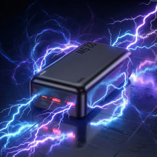 Батарея універсальна HOCO 30000mAh Astute 22.5W PD QC Black (J101B / 714732)