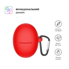 Чохол для навушників Armorstandart Hang Case для Huawei FreeBuds 5 Red (ARM80461)