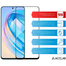 Скло захисне ACCLAB Full Glue Honor X8A Black (1283126591204)