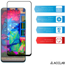 Скло захисне ACCLAB Full Glue Honor X8A Black (1283126591204)