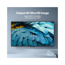 Кабель мультимедійний HDMI M to HDMI M 1.5m 4K60Hz black Vention (AAIBG)