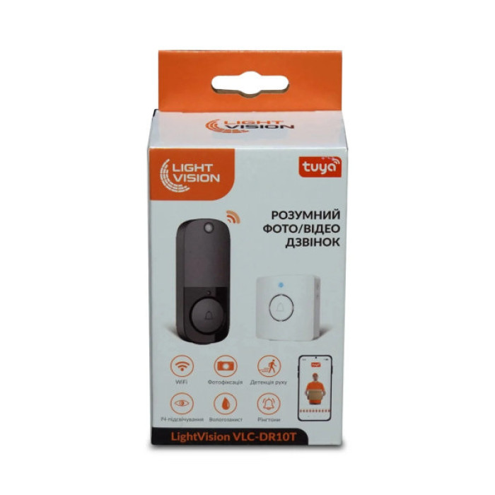 Дверний дзвінок LightVision VLC-DR10T