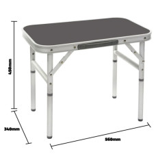 Туристичний стіл Bo-Camp 56x34 cm Grey (1404394) (DAS303274)