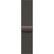 Смарт-годинник Apple Watch Series 11 GPS + Cellular 46mm Slate Titanium Case with Slate Milanese Loop - M/L (MFD44RK/A)