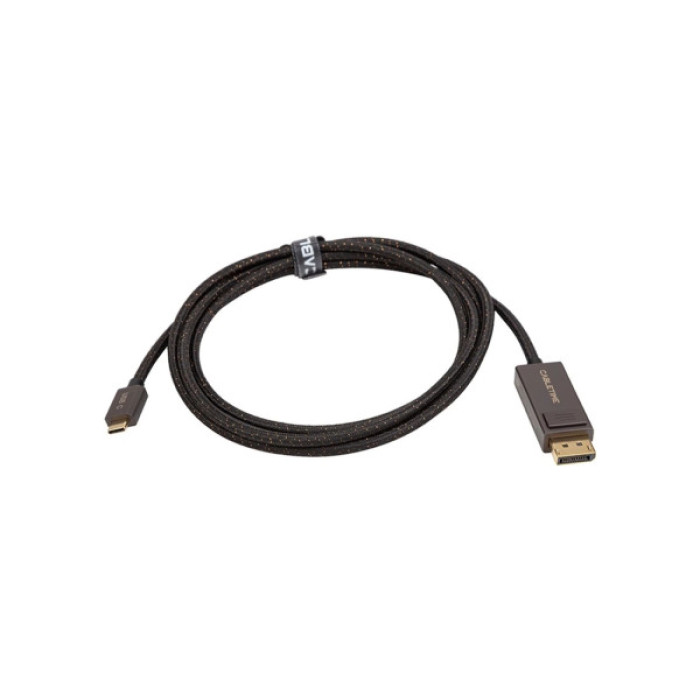 Кабель мультимедійний USB-C to DisplayPort M 2.0m 8K Cabletime (CA914074)