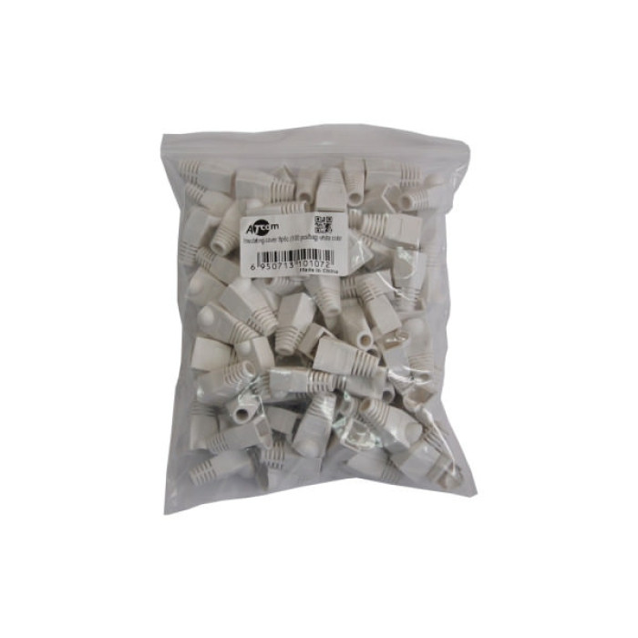 Ковпачок конектора Atcom RJ-45 белый 100шт (10107)