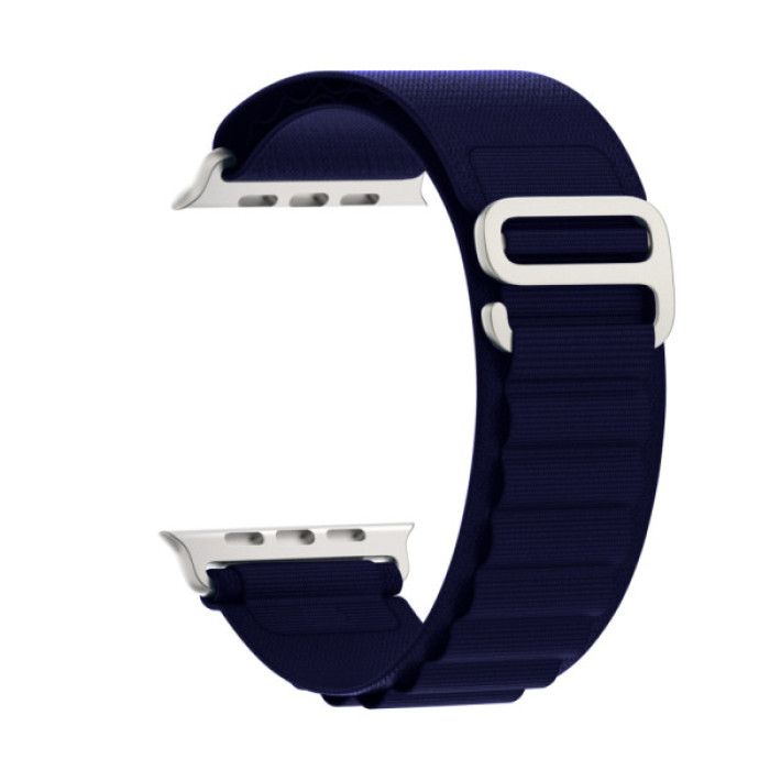 Ремінець до смарт-годинника Armorstandart Alpina Band для Apple Watch 49/46/45/44/42 (Series 1-3) Dark Blue (ARM74200)