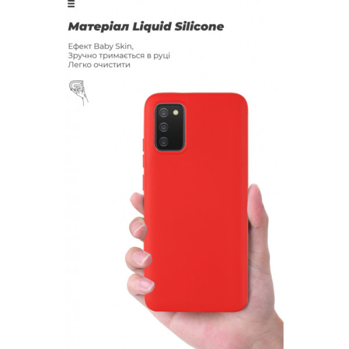 Чохол до мобільного телефона Armorstandart ICON Case для Samsung A02s (A025) Red (ARM61762)