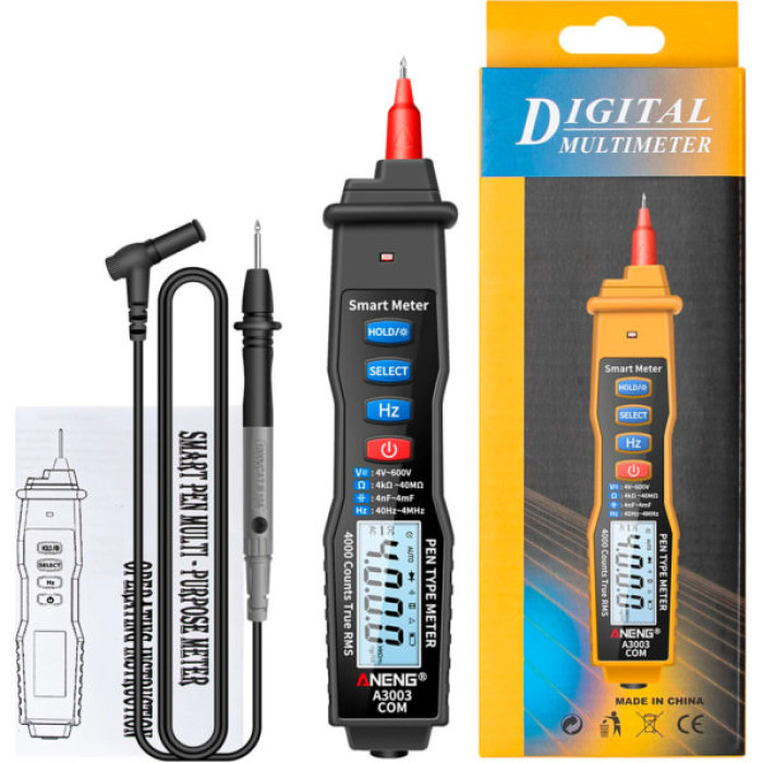 Цифровий мультиметр ANENG A3003, V, A, C, R, F (A3003)