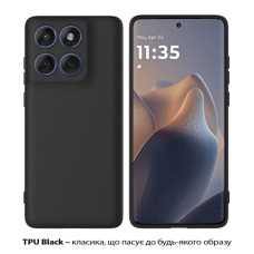 Чохол до мобільного телефона BeCover Motorola Edge 60 Fusion Black (713772)