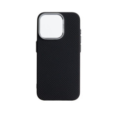 Чохол до мобільного телефона Armorstandart LikeCarbon2 MagCase Apple iPhone 16 Pro Kevlar Black (ARM88381)