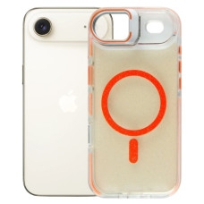 Чохол до мобільного телефона BeCover FIBRA Star Shine MagSafe Apple iPhone 17 Air Orange (715422)