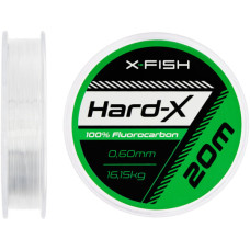 Флюорокарбон X-Fish Hard-X 20m (clear) 0.60mm 16.15kg (1917.03.92)