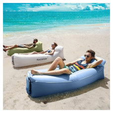 Матрац надувний Naturehike Ламзак NH20FCD06 блакитний (6927595777060)