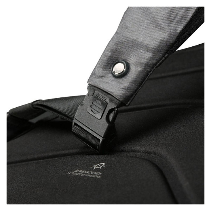 Рюкзак для ноутбука Kingsons 15.6" solar backpack Black (K9386W)