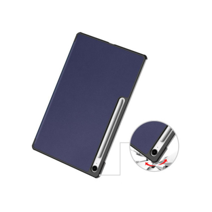 Чохол до планшета BeCover Smart Case Samsung Galaxy Tab S10 FE Plus (SM-X620/SM-X626) 13.1" Deep Blue (713382)