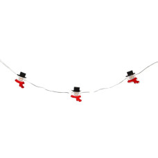 Гірлянда Chomik Струна Сніговик 2.2 м 20 LED Теплий білий (5900779880207)