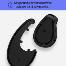 Мишка HP 920 Ergonomic Vertical Wireless/Bluetooth Black (6H1A4AA)