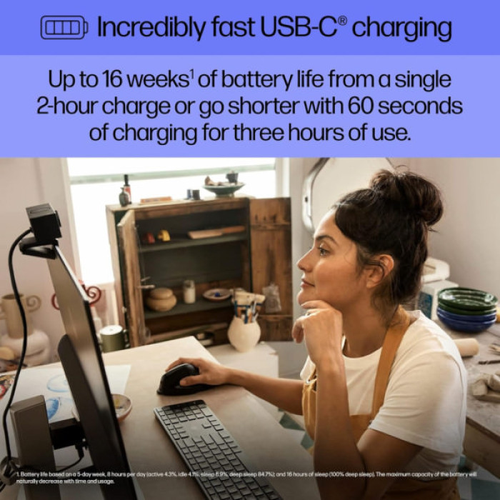 Мишка HP 920 Ergonomic Vertical Wireless/Bluetooth Black (6H1A4AA)